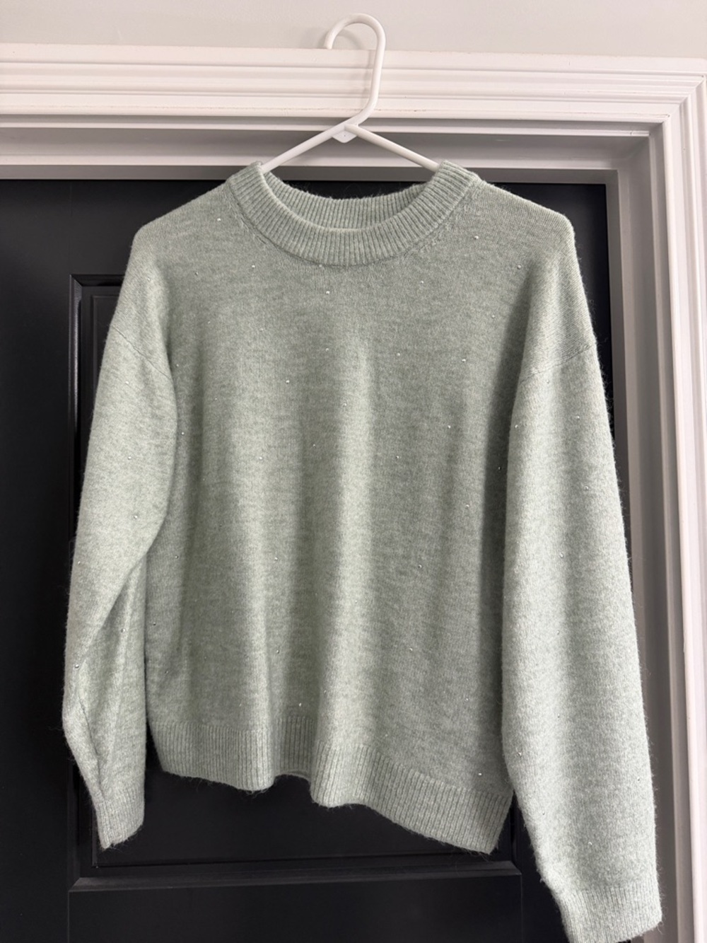 H&M Mint Green Crew Neck Sweater